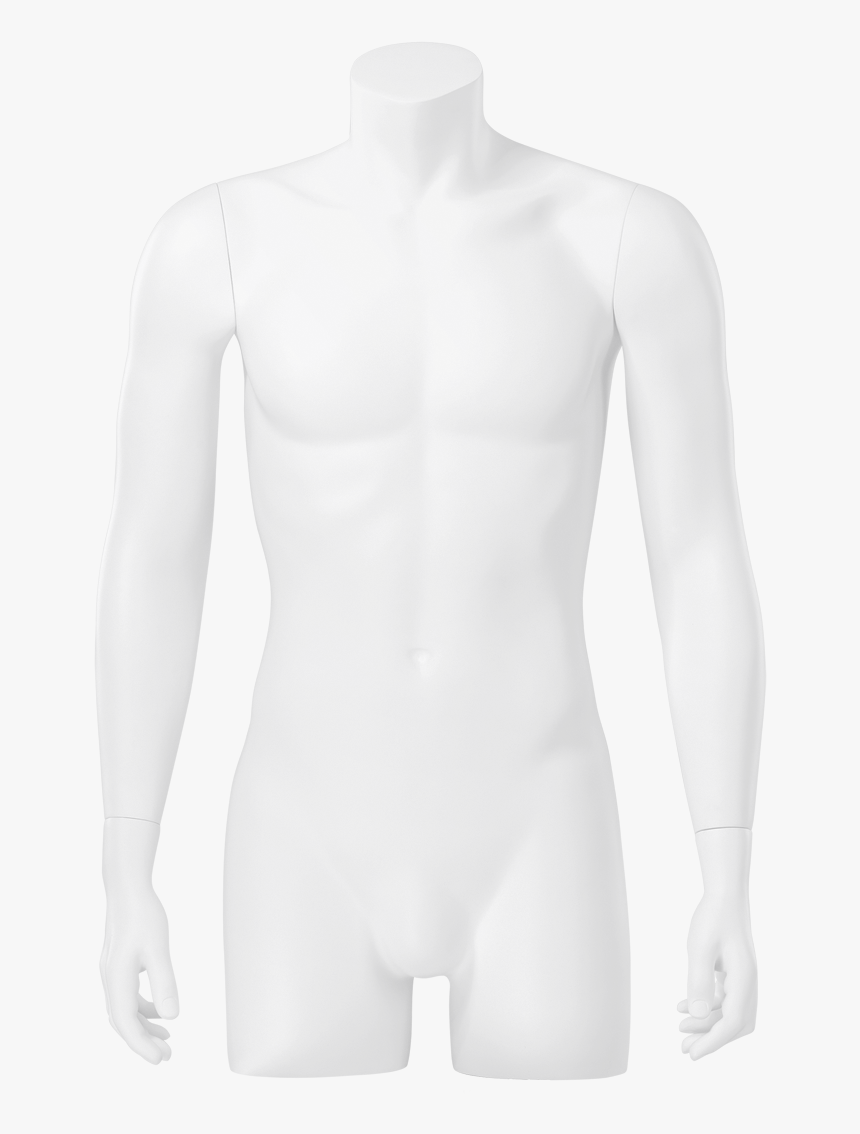 Transparent Torso Png - Gildan White Long Sleeve Shirt, Png Download, Free Download