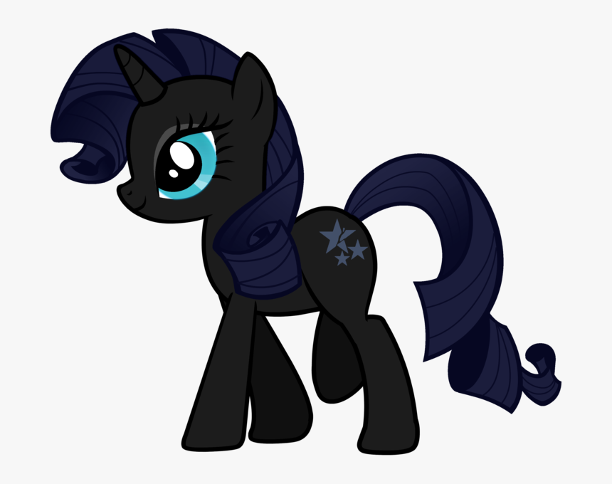 My Little Pony Rarity Black, HD Png Download, Free Download