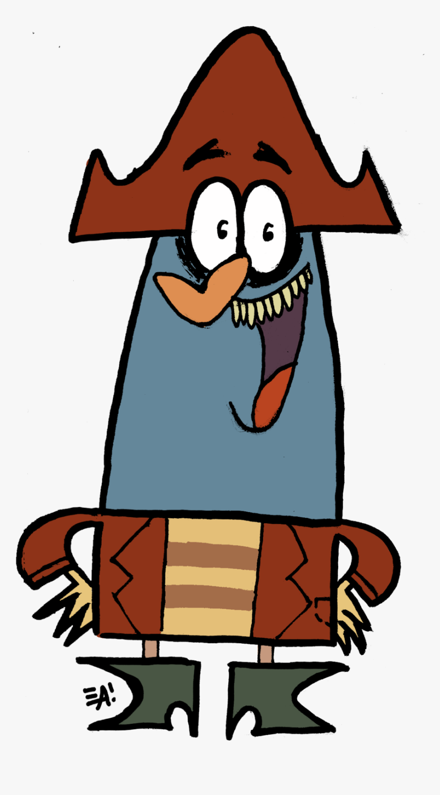 Captain K Nuckles T Shirt By Earlyapplesmagee-d30b2vw - Flapjack Cartoon Captain K Nuckles, HD Png Download, Free Download