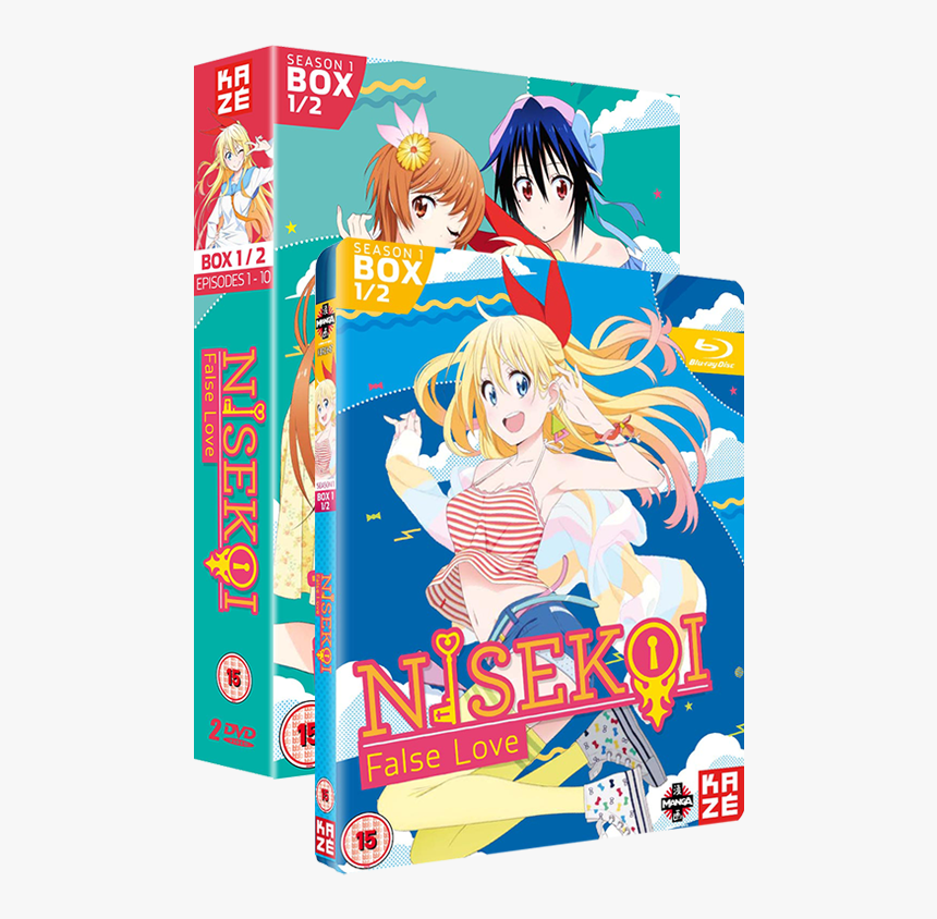 False Love Season 1 Part - Nisekoi False Love Season 1 Part 1, HD Png Download, Free Download