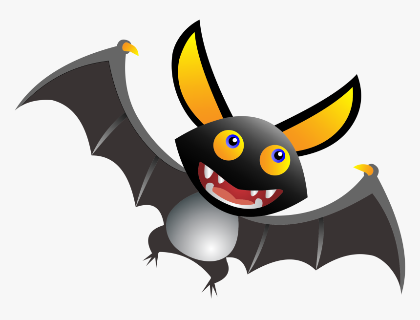 Cute Cartoon Png Transparent Image - Bat Cartoon, Png Download, Free Download