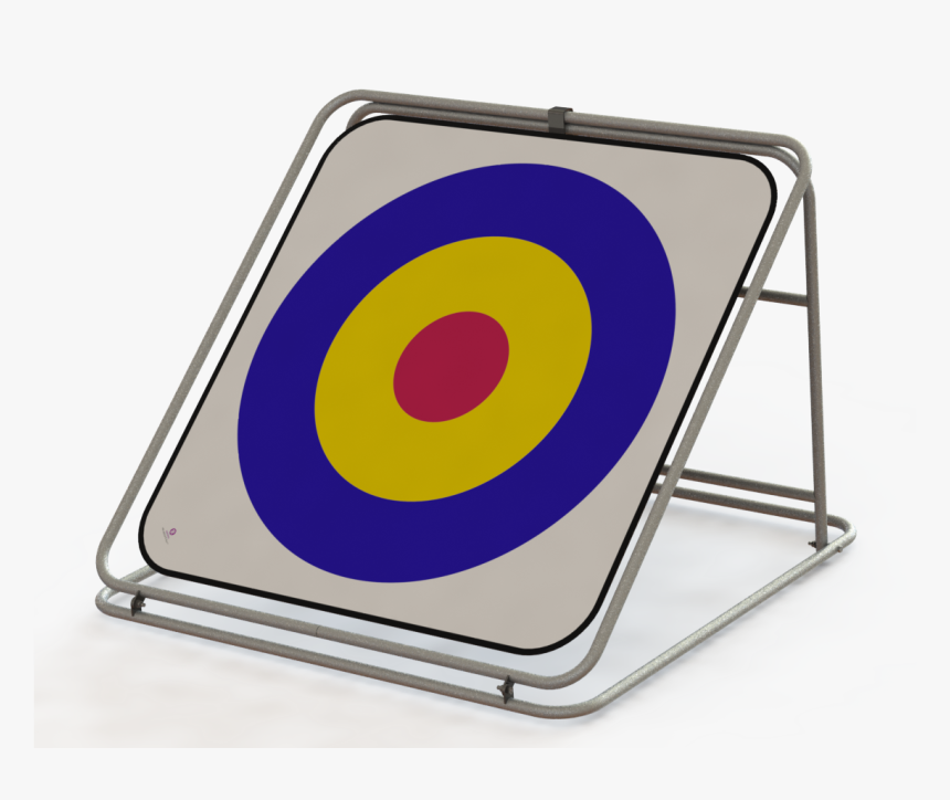 Bullseye Square Range Target Net Colour - Bullseye, HD Png Download, Free Download