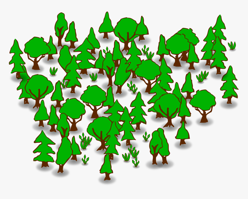 Nature Clipart Dark Forest Free - Biology Population, HD Png Download, Free Download