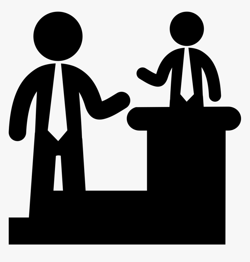 Two Businessmen Coworkers Talking At Office - Compañero Png, Transparent Png, Free Download