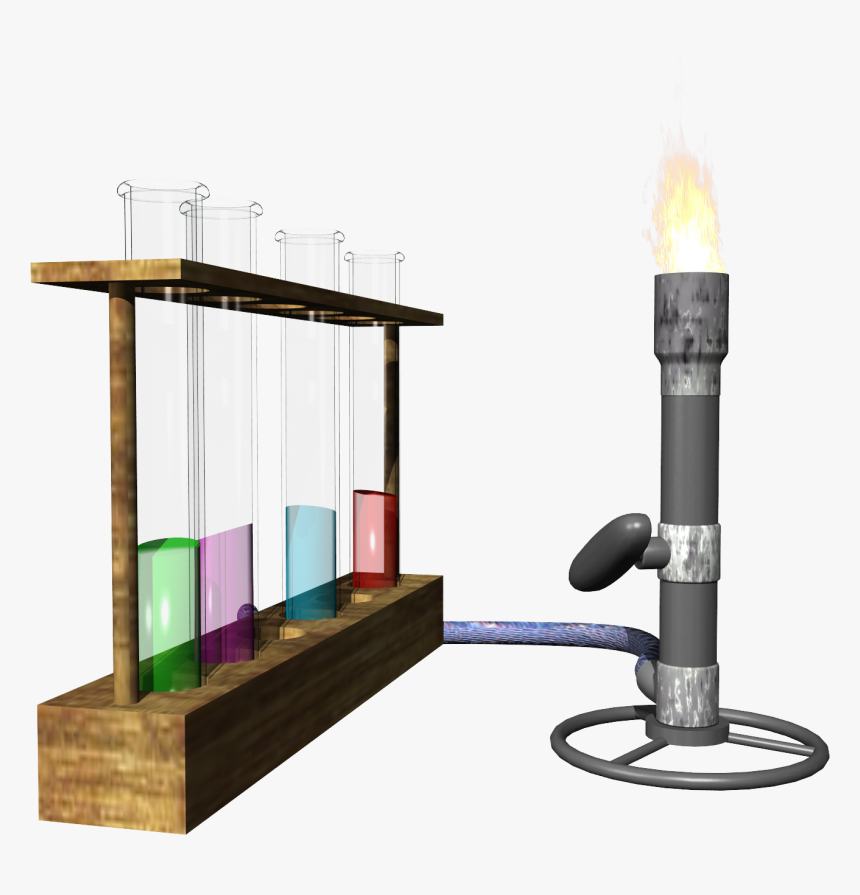 Flame Test Lab Clipart, HD Png Download, Free Download