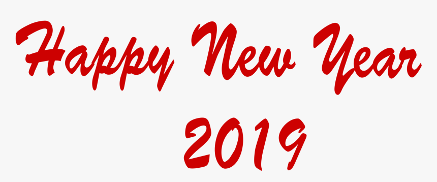 Happy New Year 2019 Png Image File - Happy New Year 2019 Png, Transparent Png, Free Download