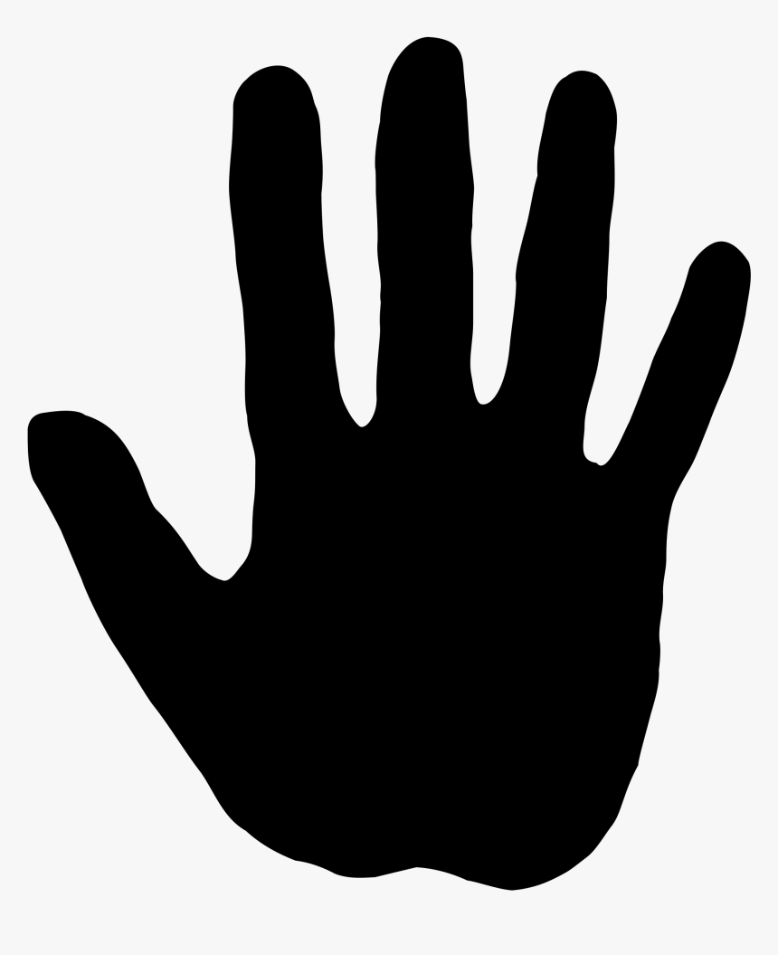 Stop Clipart Hand Pencil And In Color Stop Png - Stop Hand Transparent Background, Png Download, Free Download