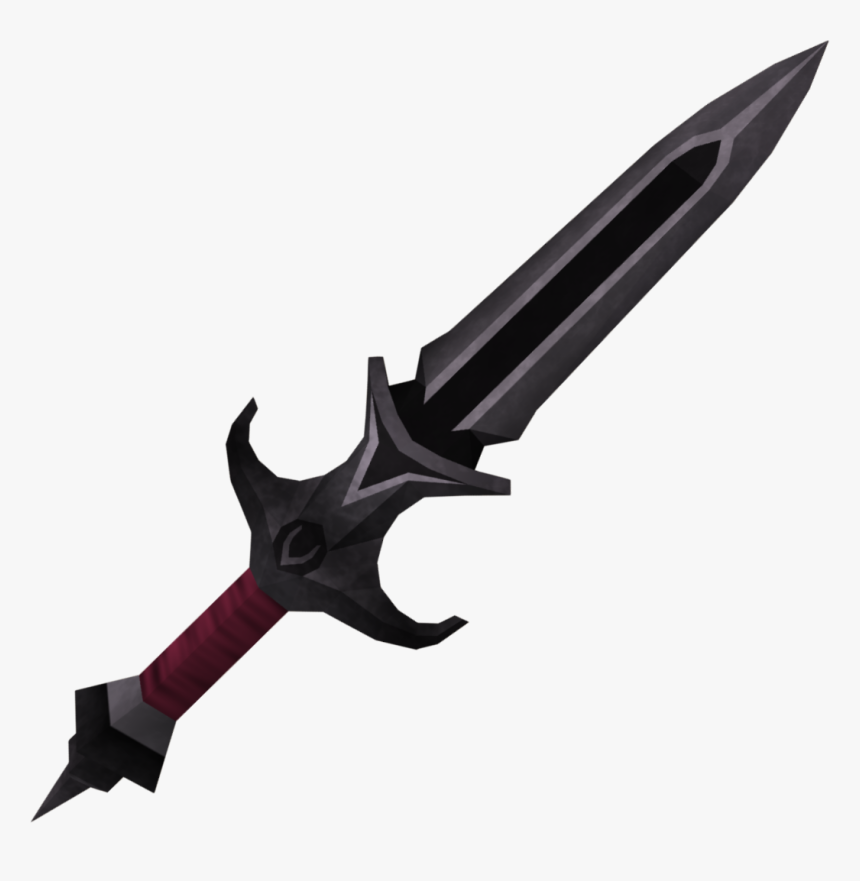 Sword Png Black - Blade, Transparent Png, Free Download