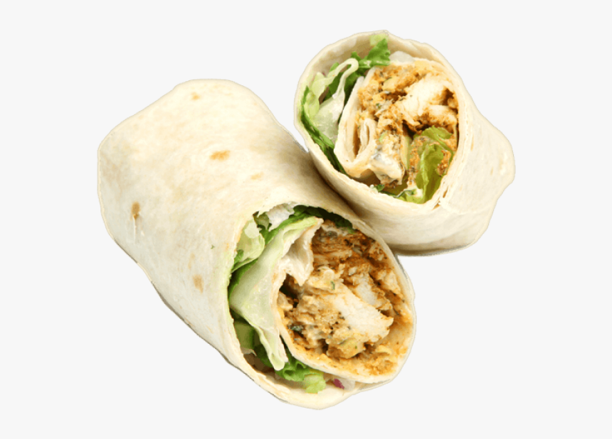 Chicken Shawarma Wrap Png, Transparent Png, Free Download