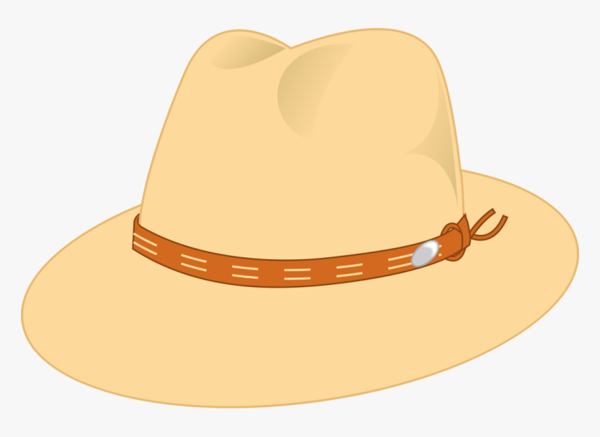 Transparent Cowboy Hat Clipart - Beach Hat Vector Png, Png Download, Free Download