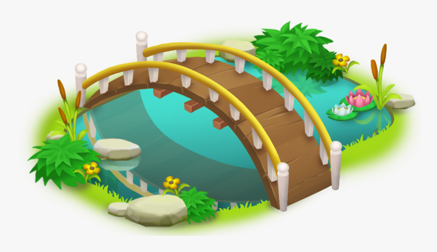 Bridge Over River Clipart, HD Png Download, Free Download