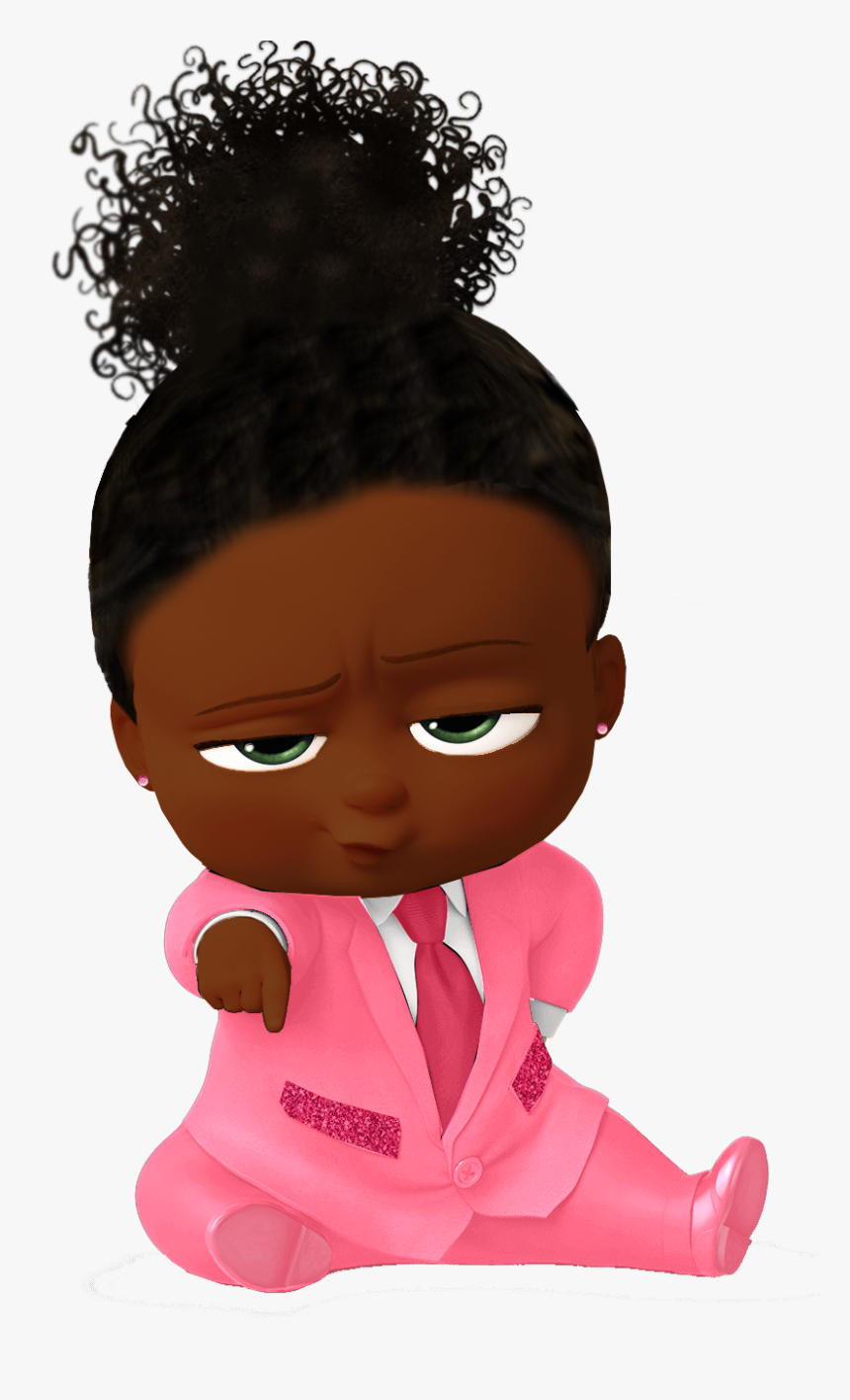 Black Girl Boss Baby , Png Download - African American Girl Baby Boss