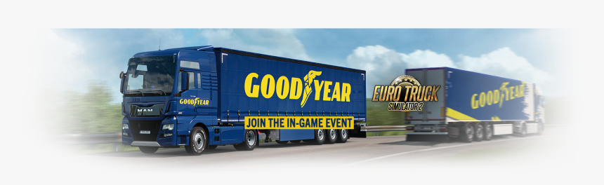 Euro Truck Simulator 2 Goodyear, HD Png Download, Free Download