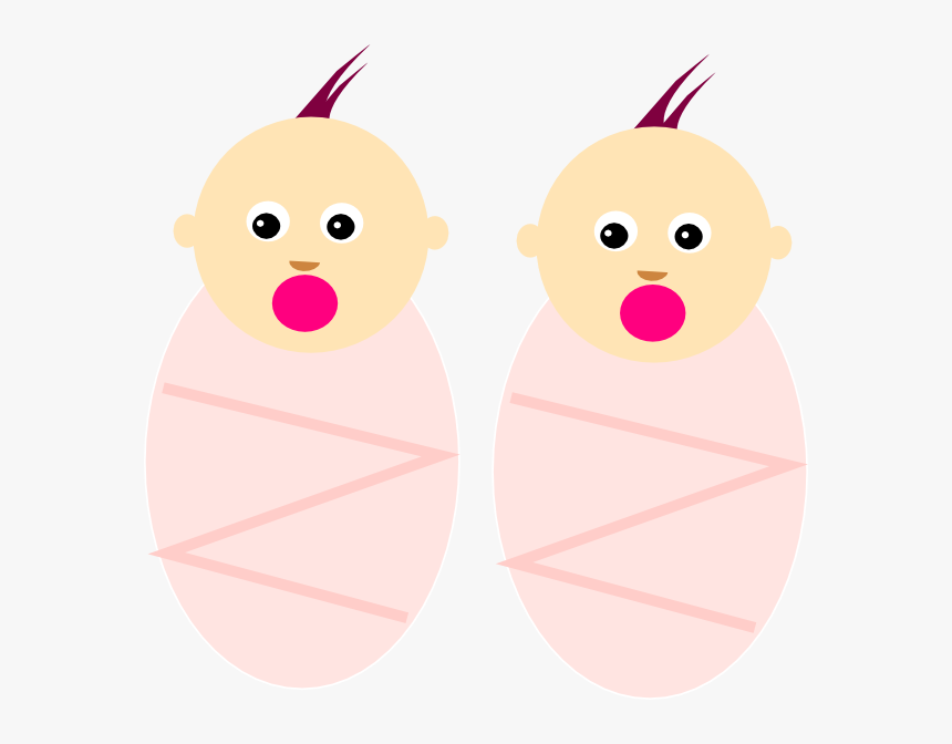 Transparent Africanamerican Clipart - Clip Art Twins Babies, HD Png Download, Free Download