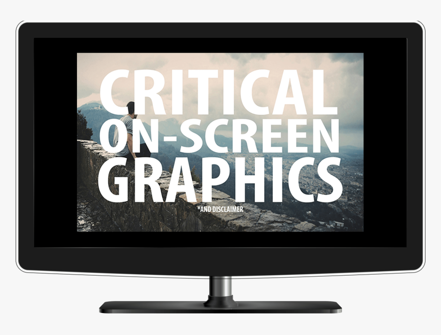 Led-backlit Lcd Display, HD Png Download, Free Download