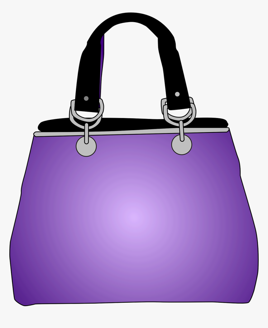 Purse Clipart Leather Bag - Hand Bag Clip Art - Free Transparent PNG Clipart  Images Download