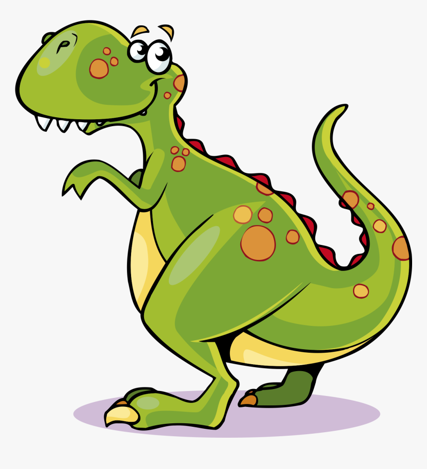 Tyrannosaurus T-shirt Stegosaurus Triceratops Apatosaurus - Green Dinosaur Clipart, HD Png Download, Free Download