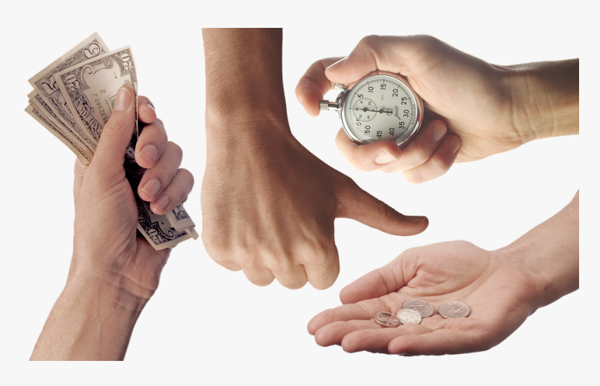 Hands, Money, Palm, Trifle, Coins, Dollars - Money, HD Png Download, Free Download