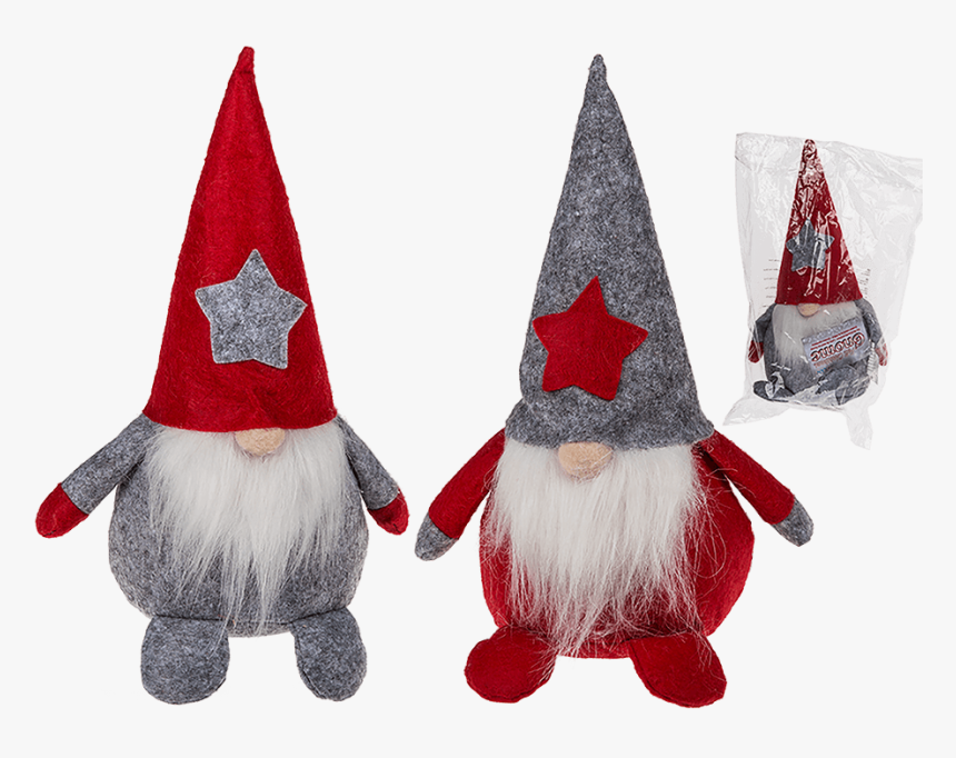 Transparent Gnome Hat Png - Grey Felt Christmas Decorations, Png Download, Free Download