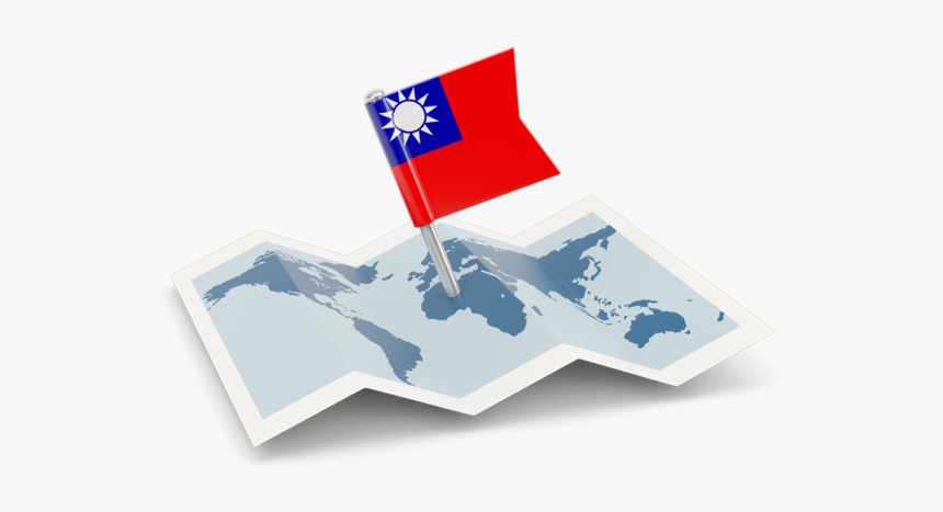 Flag Pin With Map - Switzerland Map Icon Png, Transparent Png, Free Download