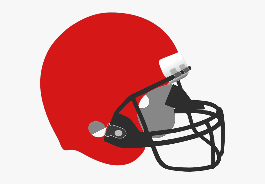 Red Football Helmet Clipart - Clip Art Red Football Helmet, HD Png Download, Free Download