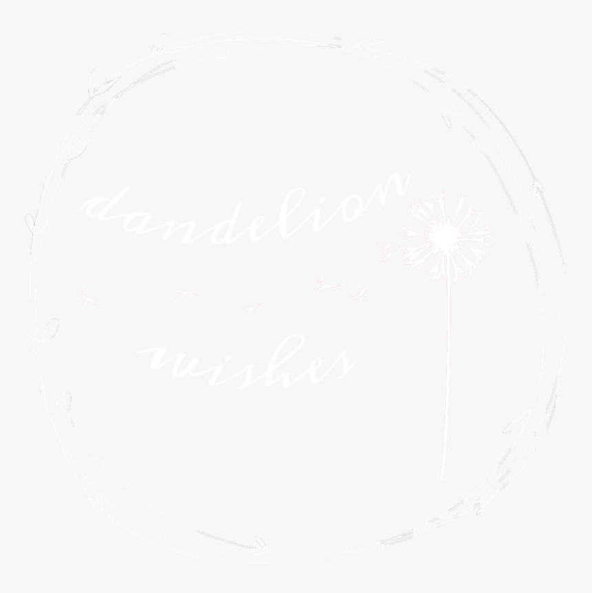 #dandelion #watermark #watermarklogo #png #transparent - Circle, Png Download, Free Download