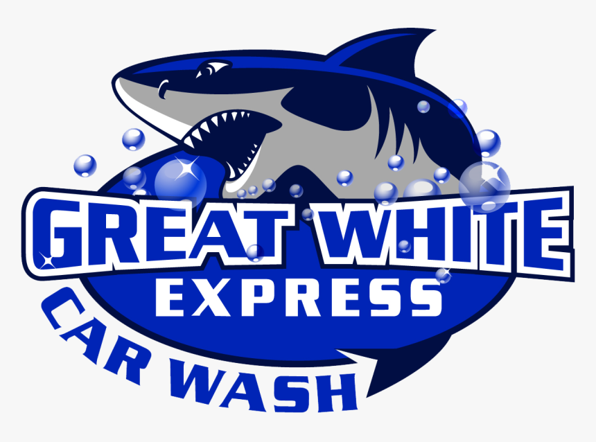 Great White Express - Great White Shark, HD Png Download, Free Download