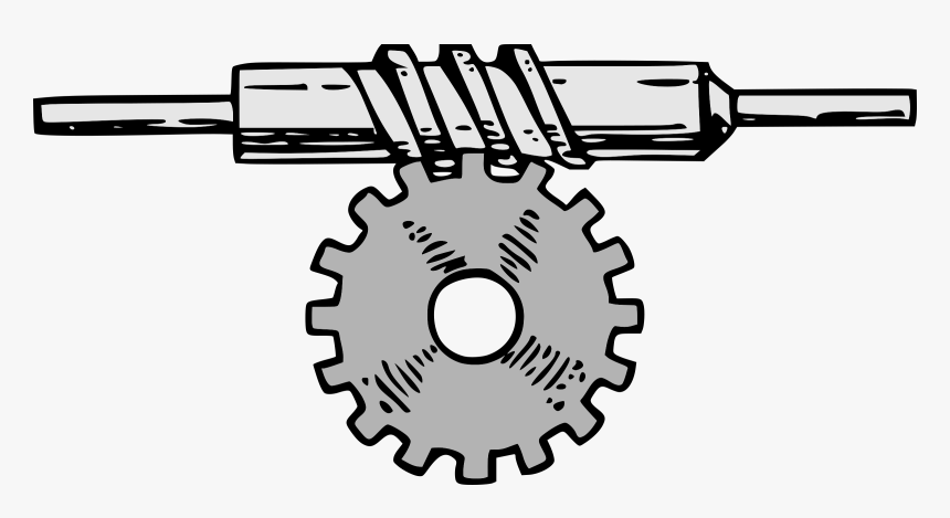 Horizontal Gear Clip Arts - Horizontal And Vertical Gears, HD Png Download, Free Download