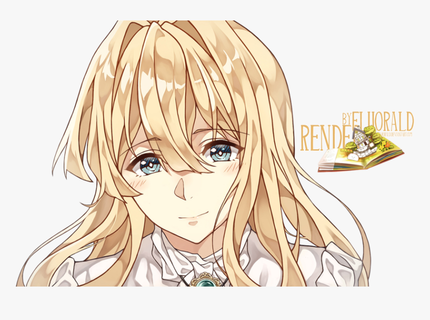 Violet Evergarden Head Render , Png Download - Violet Evergarden Snow, Transparent Png, Free Download