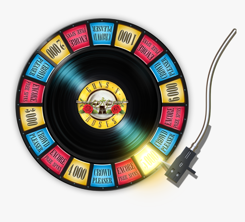 08 Extra Scatter-wheel Gn - Guns N Roses, HD Png Download, Free Download