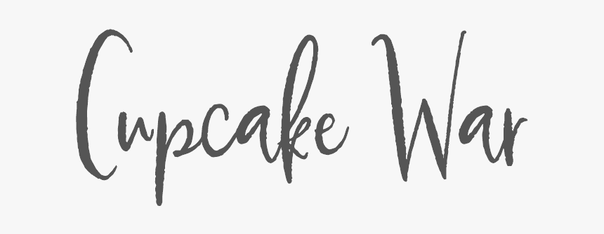 Cupcake War - Calligraphy, HD Png Download, Free Download