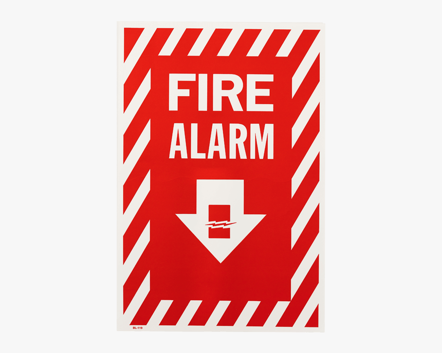 “fire Alarm” Arrow, 8\ - Location Of Fire Extinguishers, HD Png Download, Free Download