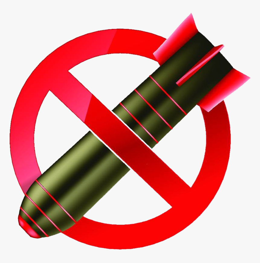 Wars Clipart Nuke Bomb - Anti War Symbol, HD Png Download, Free Download