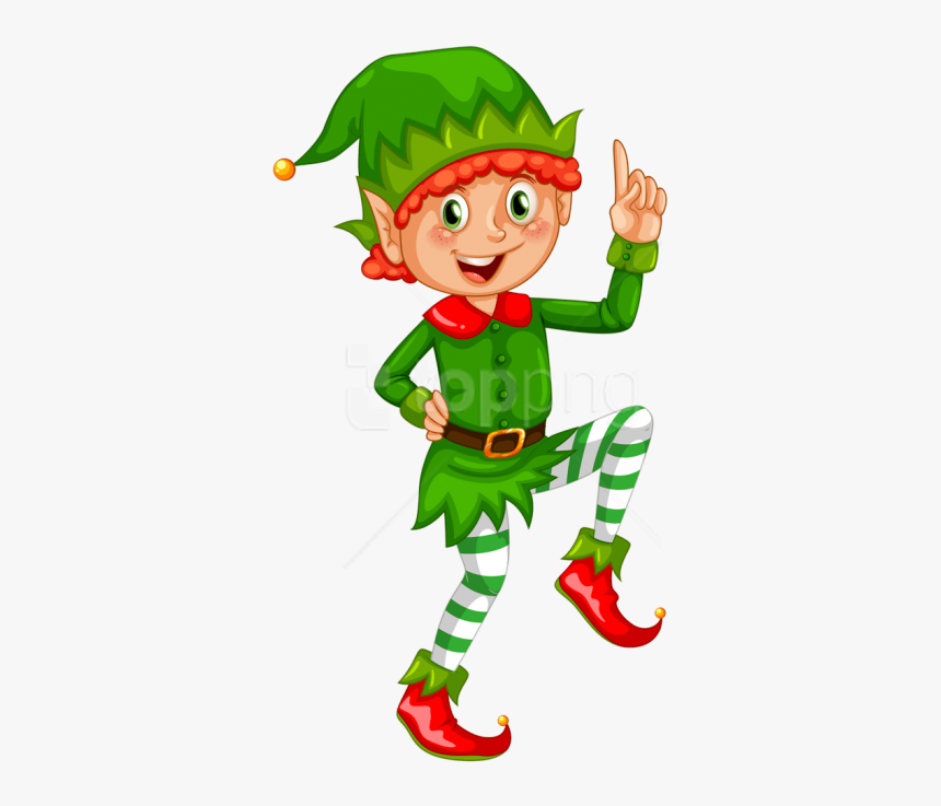 Character,christmas Elf,vegetable,clip Art,plant,chili - Elves Clipart, HD Png Download, Free Download