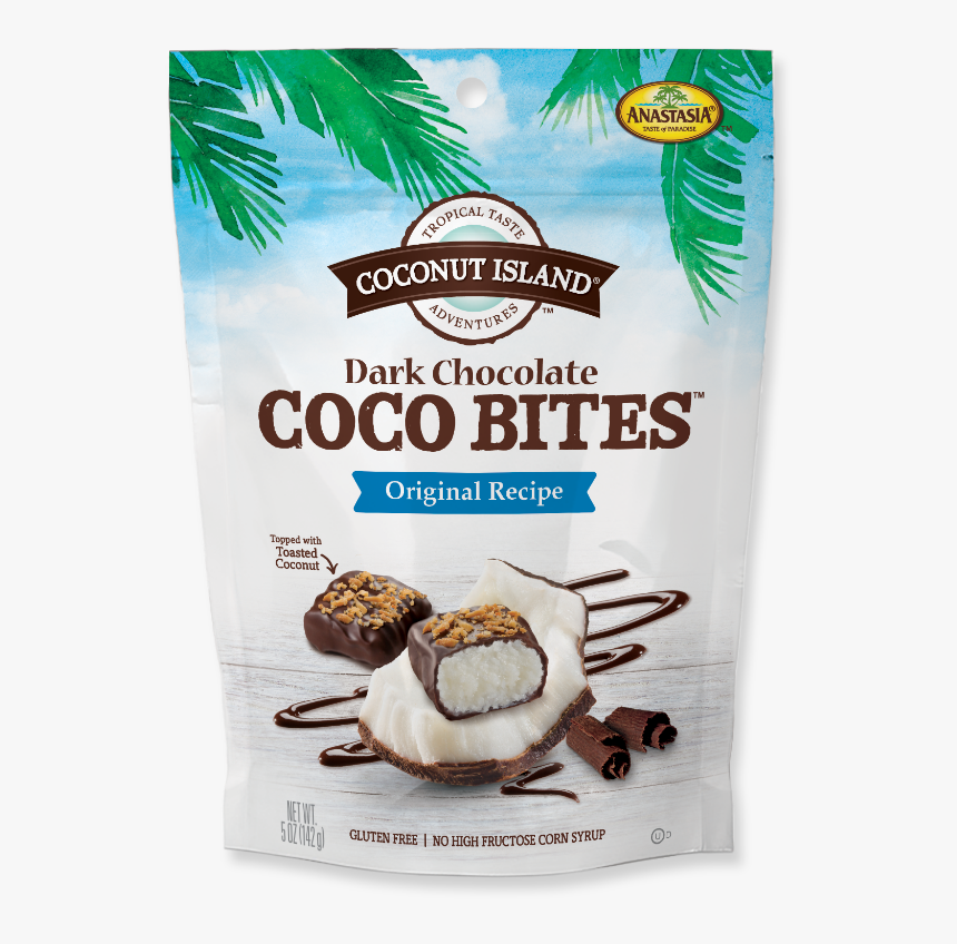 Coco Bites Original - Coconut Island Cashew Crunch, HD Png Download, Free Download