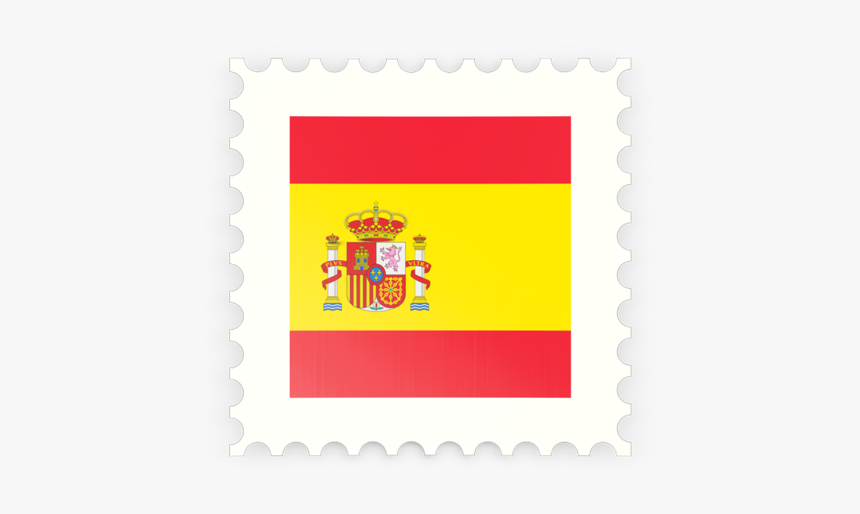 Postage Stamp Icon - Spain Flag, HD Png Download, Free Download