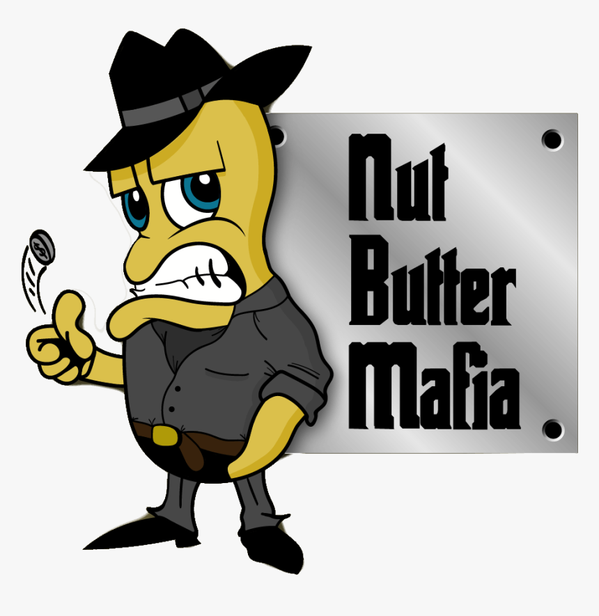 Nutbutter Mafia - Logo - Transparent - Nut Butter Mafia, HD Png Download, Free Download