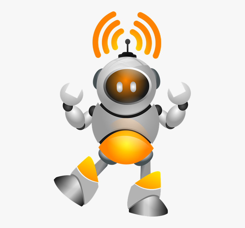 Design, Robot, Technology, Wifi, Illustration - Robot Wifi Png, Transparent Png, Free Download