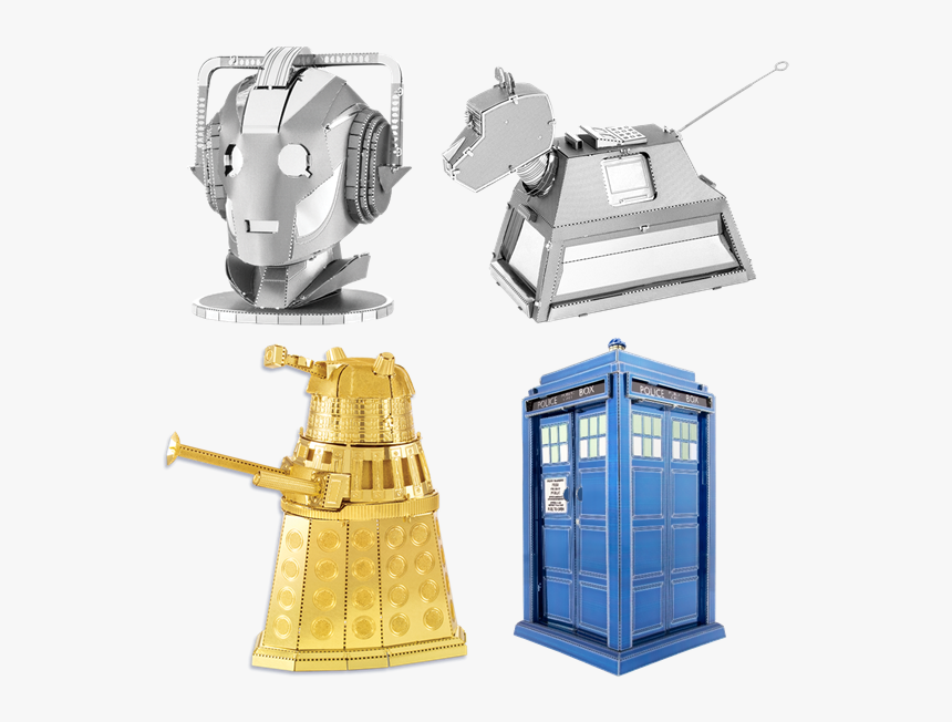 Picture Of Set Doctor Who - Metal Earth Rusty K9, HD Png Download, Free Download