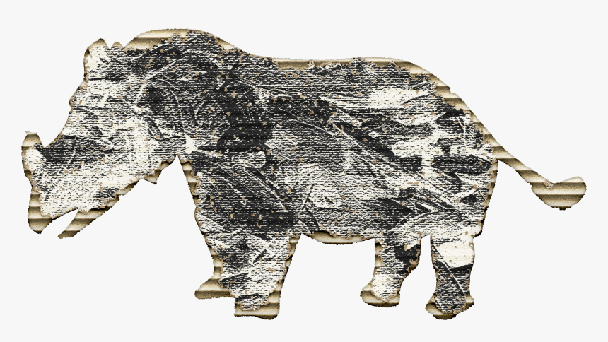 #rhyno #paper #scrapelement #freetoedit - Indian Elephant, HD Png Download, Free Download