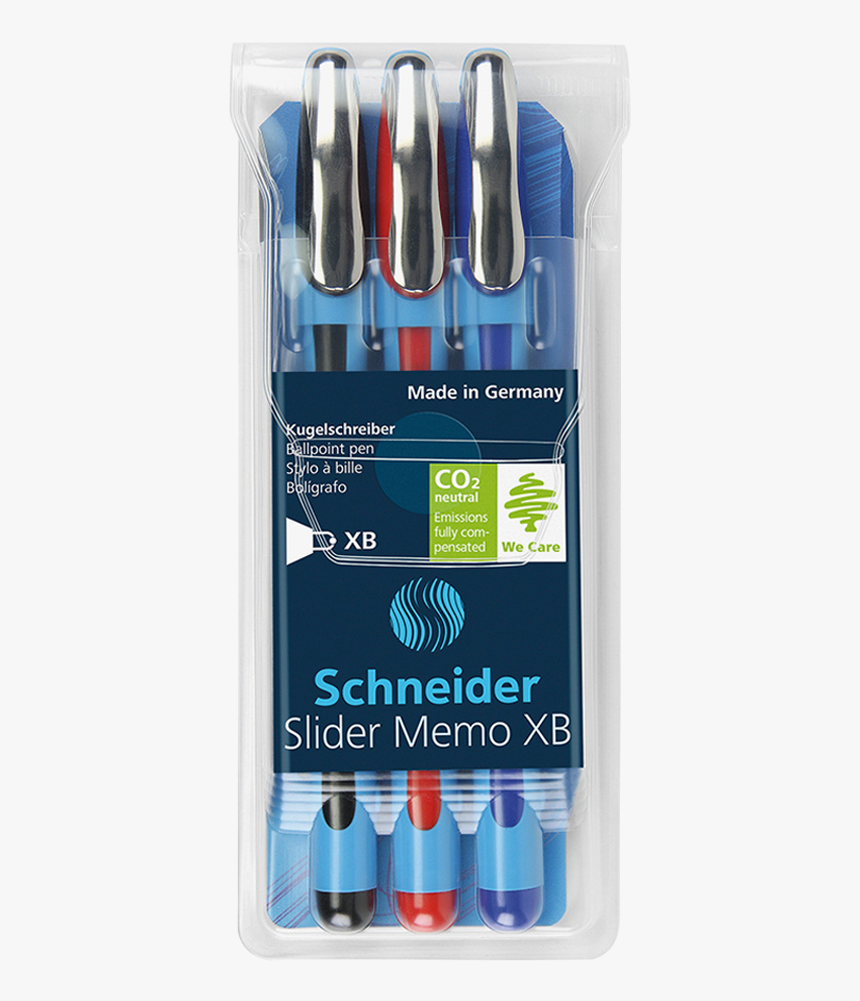 Schneider Memo Slider Xb Ballpoint Pen, HD Png Download, Free Download