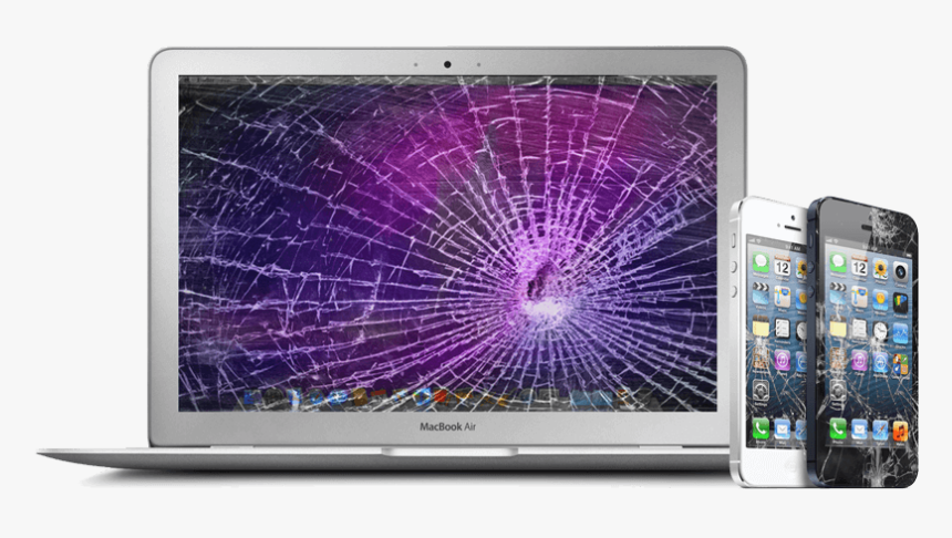 Macbook Broken Screen, HD Png Download, Free Download