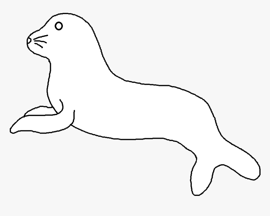 Whiskers Sea Lion Dog Mammal Cat - Illustration, HD Png Download, Free Download