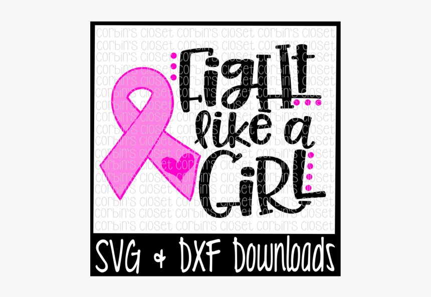 Free Cancer Svg * Breast Cancer Svg Cut File Crafter - Poster, HD Png Download, Free Download