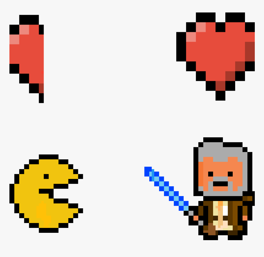 Pac-man Vs Obi Wan - Depixelizing Pixel Art, HD Png Download, Free Download