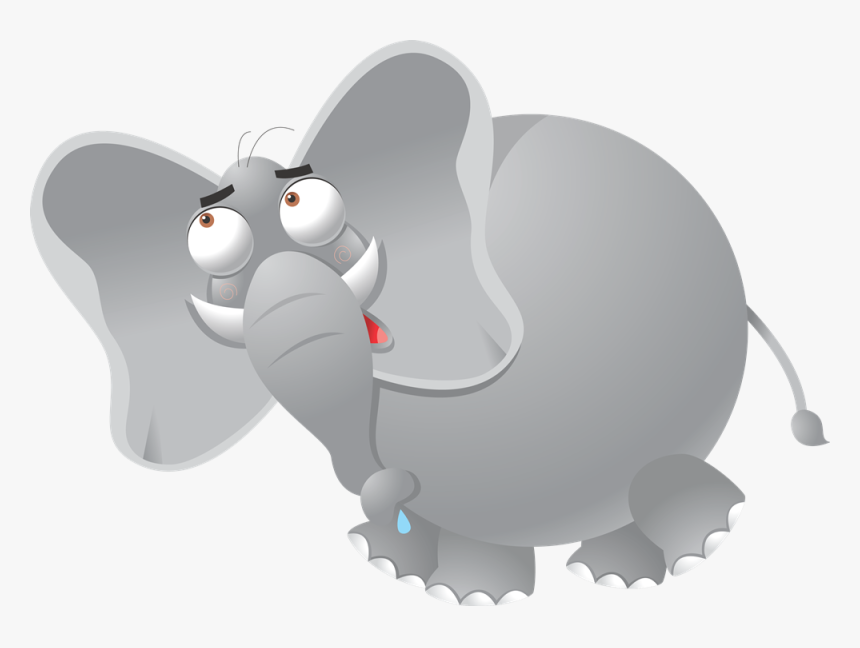 Transparent Elephants Clipart - 卡通 大 象, HD Png Download, Free Download