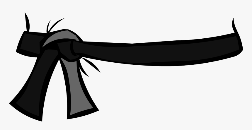 Club Penguin Pinterest - Black Belt Png, Transparent Png, Free Download