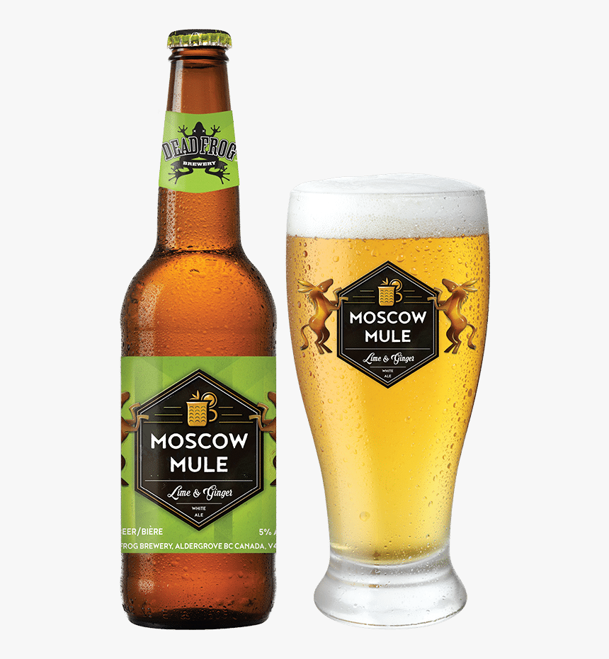 Moscow Mule Lime & Ginger White Ale - Dead Frog Moscow Mule, HD Png Download, Free Download