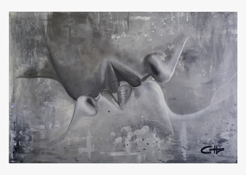 First Kiss - Kiss Painting, HD Png Download, Free Download