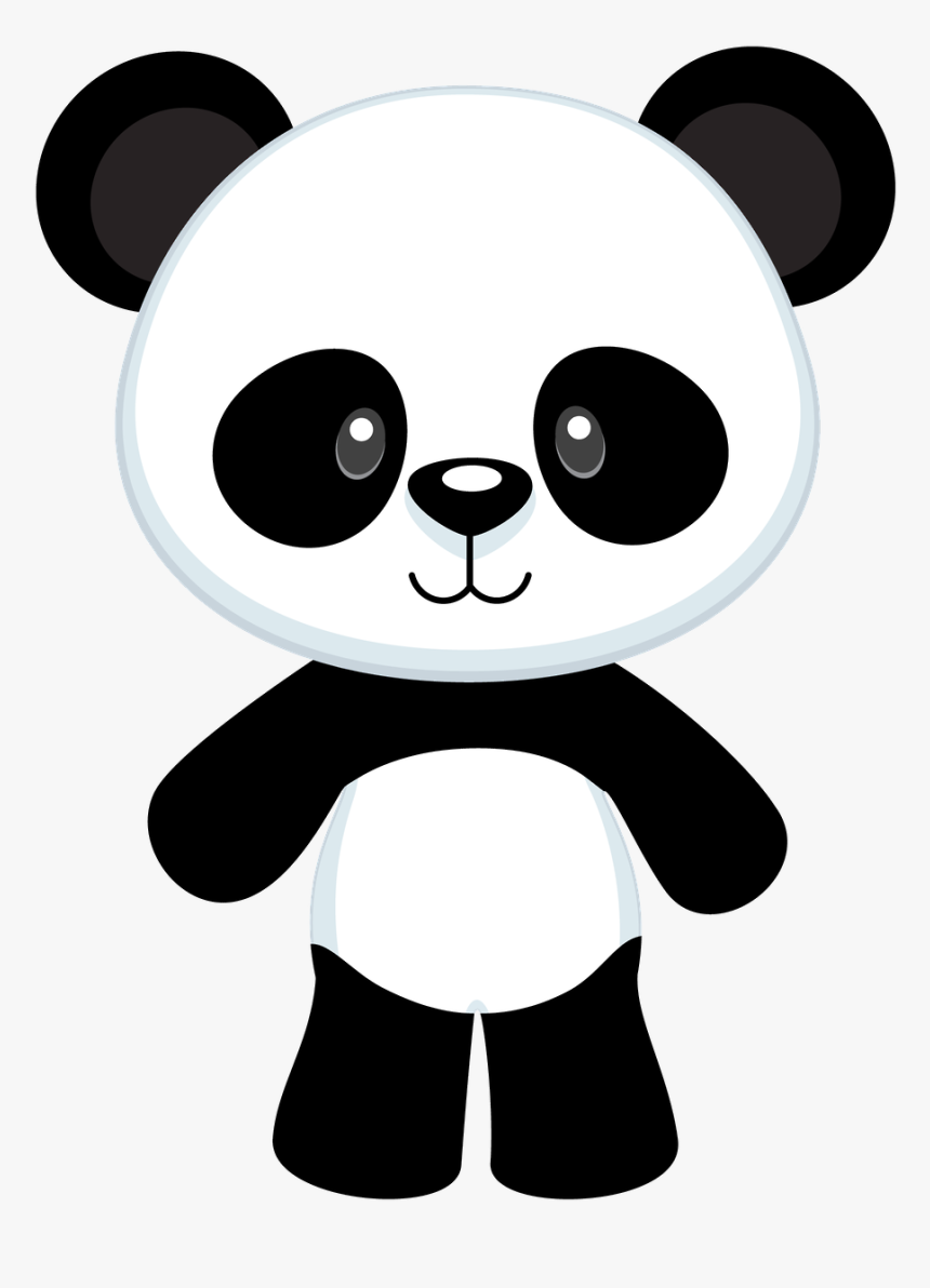 Cartoon Panda Png, Transparent Png - kindpng